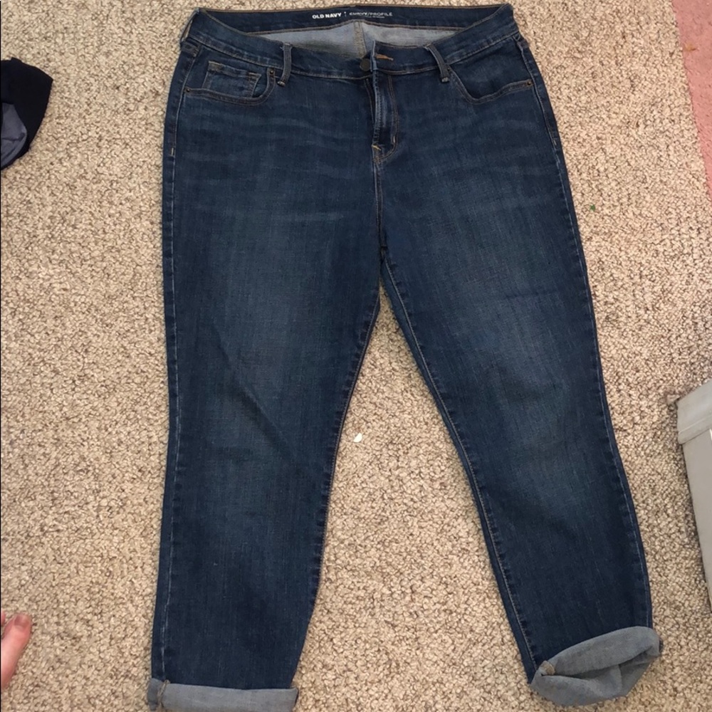 old navy curvy profile mid-rise jeans